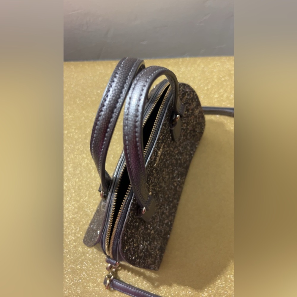 NWOT Kate Spade Chunky Glitter Dome Crossbody Satchel - Picture 15 of 17